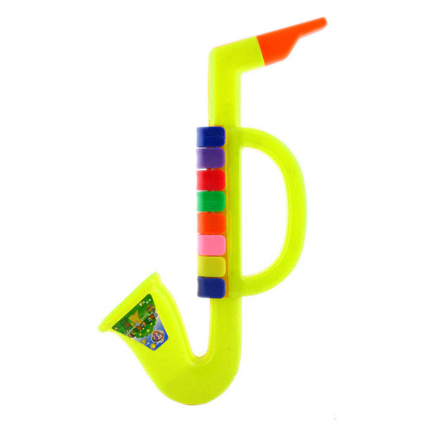 Музыкальная игрушка «Саксофон», салатовый, 28 см