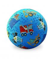 Мяч "Машинки", синий, 18 см