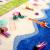 Детский игровой 3D-ковер "Твин Хауз", 160 х 230 см