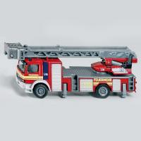 Металлическая модель "Пожарная машина" с лестницей, 1:87