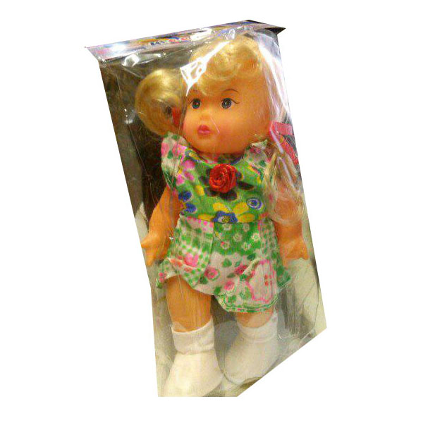 Пупс Sweet Doll, в зеленом, 15 см