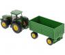 Детский трактор с прицепом Farmer, зеленый, 1:50
