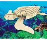 Сборная деревянная модель "Животные" - Морская черепаха