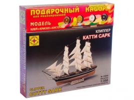 Сборная модель корабль "Клиппер "Катти Сарк" - Подарочный набор