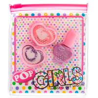 Набор детской косметики Pop Girls для губ и ногтей