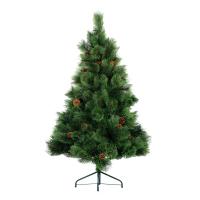 Новогодняя елка "Пушистая сосна с шишками", 150 см