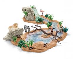 Игровой набор Wild Life "Safari" - Заводь с животными