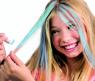 Детская косметика "Ежевичный взрыв" - Мелок для волос, лак для ногтей, блеск для губ
