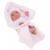 Кукла-младенец "Берта" на розовом одеялке, 21 см