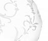 Подушка для беременных с узором "Вензеля", белая