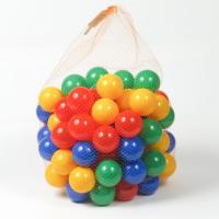 Набор из 100 шариков в сетке, 8 см