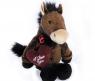 (УЦЕНКА) Мягкая игрушка "Конь Джекки с сердцем", 24 см