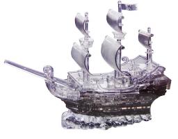 Кристальный 3D-пазл "Пиратский корабль", 101 элемент