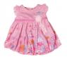 Одежда для "Беби Бон" - Розовое платье с цветами