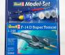 Подарочный набор для сборки модели самолета F-14D Super Tomcat, 1:144