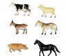 Игровой набор "В мире животных" - Домашние животные, 6 фигурок