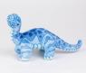 Мягкая игрушка "Динозавр" - Диплодок, синий, 40 см