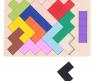 Мозаика-головоломка "Цветные квадраты"
