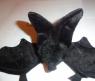 Мягкая игрушка "Черная летучая мышь", парящая, 37 см