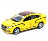Модель машины Lada Vesta - Спорт, желтая, 1:34-39