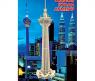 Сборная деревянная модель "Башня Куала Лумпур"