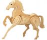 Сборная деревянная модель "Животные" - Лошадка, 32 детали.