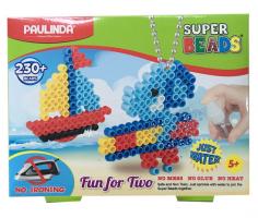 Мозаика 2 в 1 Super Beads - Кораблик и слоник