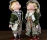 Набор из 2 коллекционных кукол "Парочка поцелуйчик" - Ефим и Серафима, 30 см
