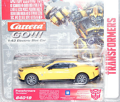 Дополнительная машинка для трека Carrera GO!!! Transformers - Bumblebee