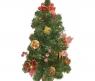 Новогодняя елка "Дизайнерская" с украшениями, красная, 51 см