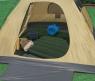 Надувной матрас-кровать Camping, 152 х 203 см