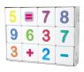 Детские кубики "Школа дошколят" - Веселая арифметика, 12 шт.