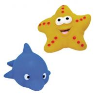 Набор из 2 игрушек-брызгалок "Дельфин и морская звезда"