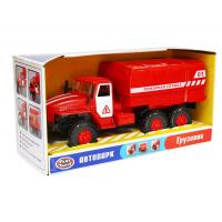 Инерционный грузовик "Автопарк" - Пожарная служба (свет, звук)