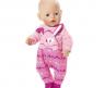 Одежда для кукол "Беби Бон" - Комбинезончик с зайчиком, розовый