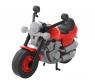 Игрушечный гоночный мотоцикл "Кросс", красно-серый