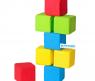Набор из 8 кубиков "Мякиши", 4 цвета
