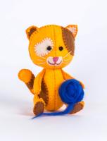Набор для шитья игрушки "Детки" - Котенок Рыжик