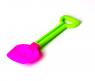 Лопата для игр с песком, средняя, розово-салатовая