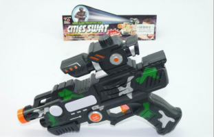 Пистолет с оптическим прицелом Cities SWAT (свет, звук)