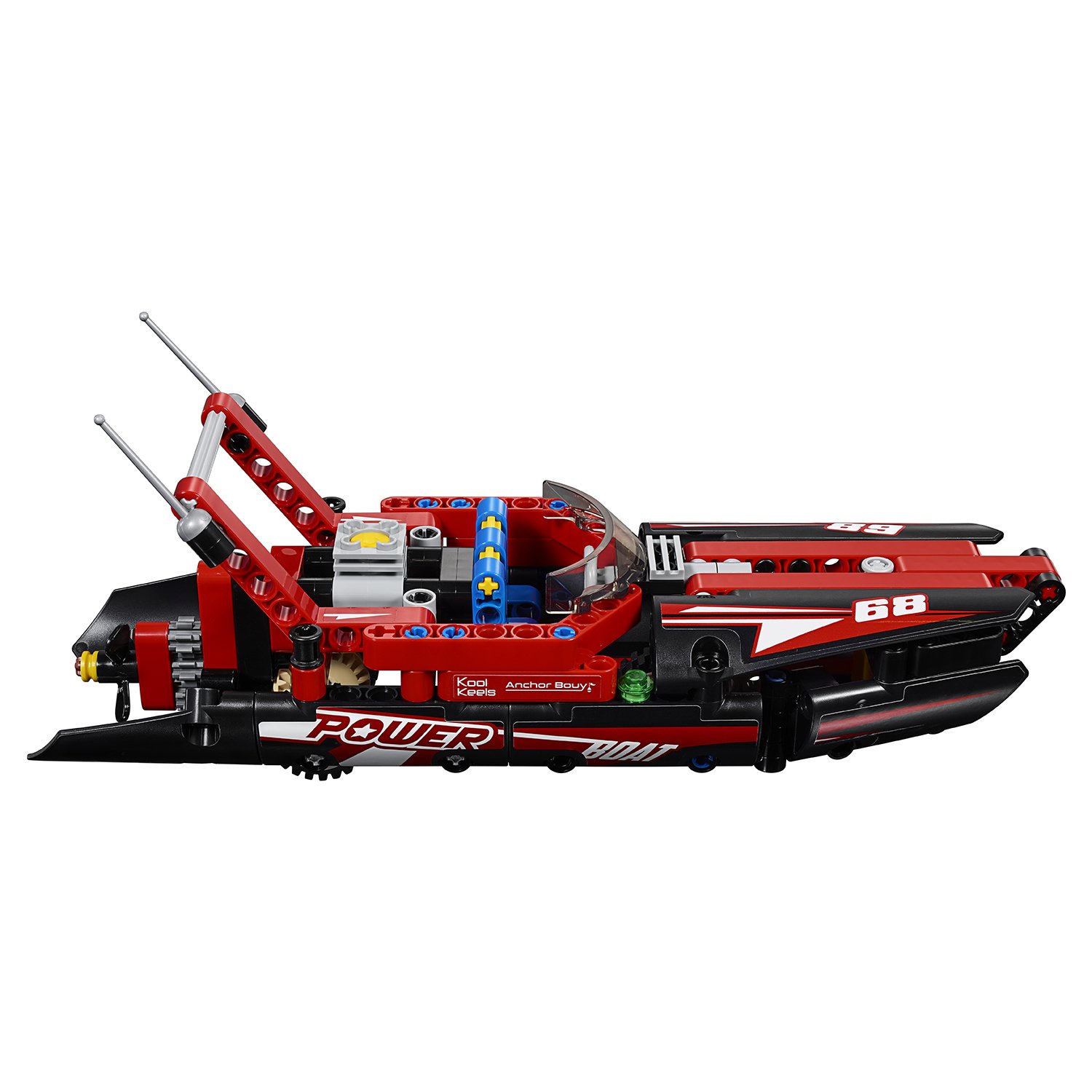Конструктор 2 в 1 LEGO Technic - Моторная лодка