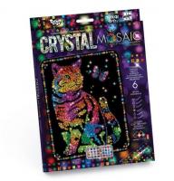 Набор для творчества Crystal Mosaic - Кот с бабочкой