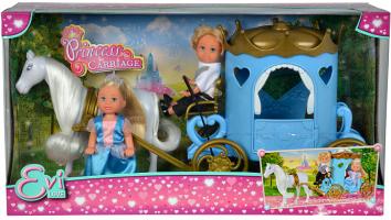 Игровой набор "Еви и Тимми" - Princess Carriage