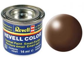 Эмалевая краска Revell - Коричневая, шелково-матовая, 14 мл