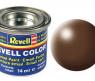 Эмалевая краска Revell - Коричневая, шелково-матовая, 14 мл