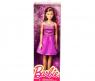 Кукла Барби "Сияние моды" - Шатенка в фиолетовом платье, 30 см