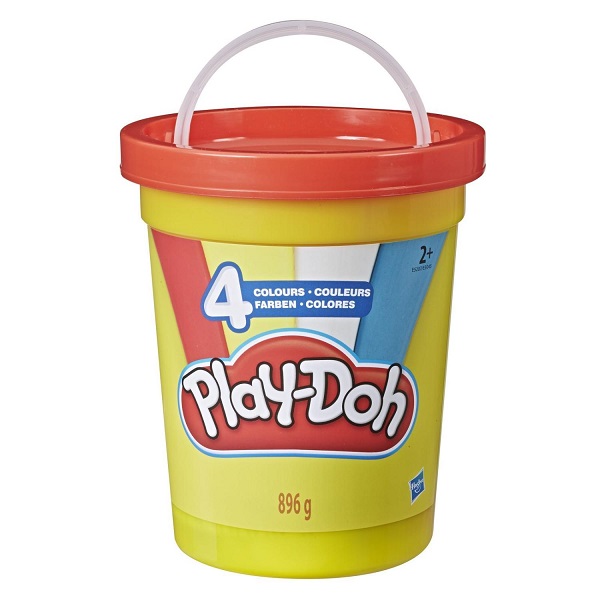 Набор пластилина Play-Doh в большой банке, 4 цвета