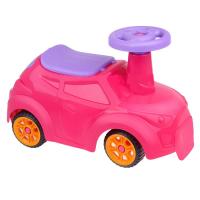 Машинка-каталка "Крутышка", розовая