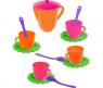 Чайный набор игрушечной посуды "Цветок", 14 предметов