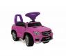 Детская каталка Mercedes-Benz (свет, звук), розовая